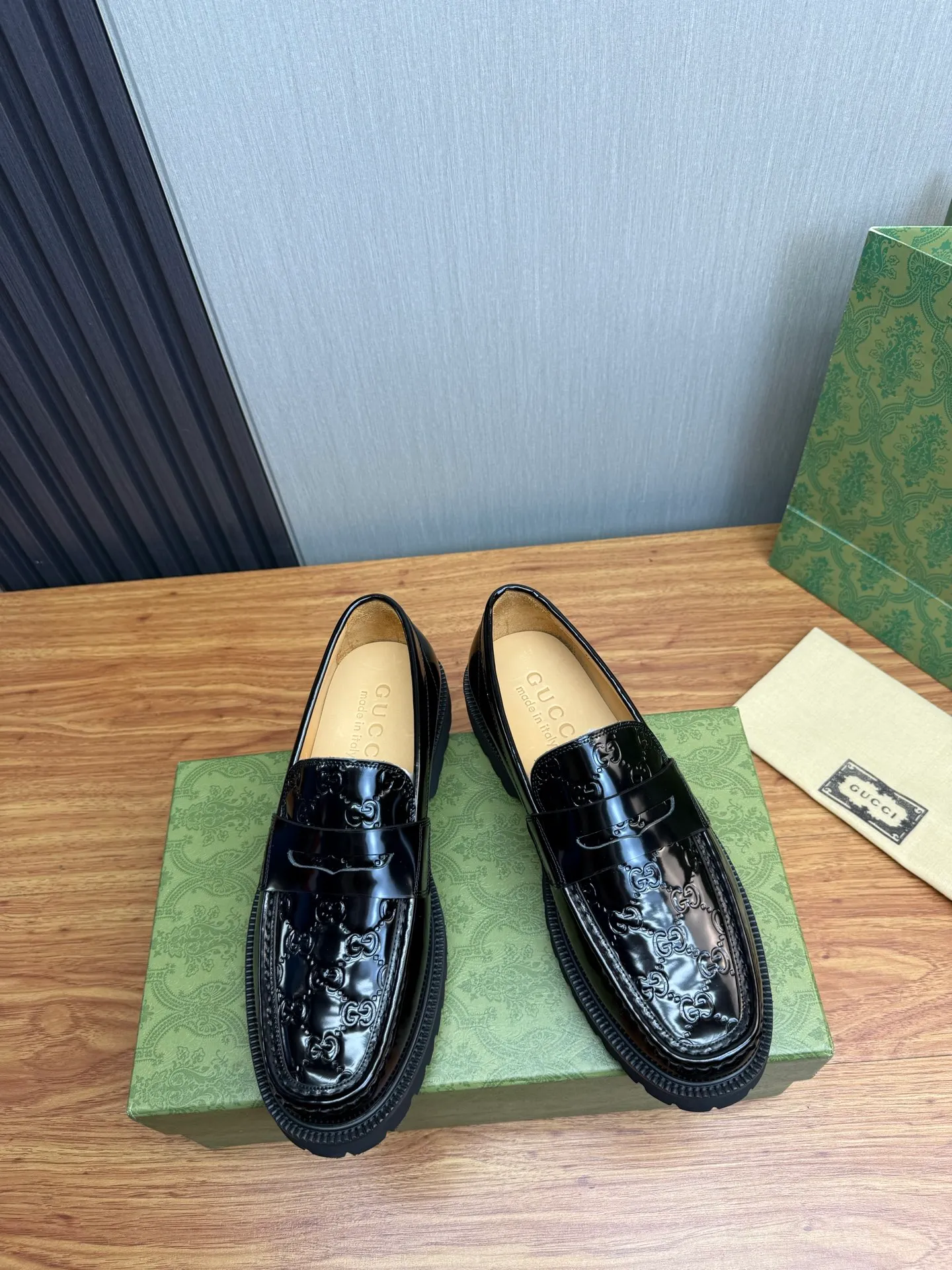 Factory price 580💰 GUCCI. Gucci men's business casual leather shoes, luxurious and noble👞All imported original brand leather materials, just to create a more comfortable wearing experience, upper: original cowhide. Frosted cowhide➕Imported full cowhide, original outsole✔️16-45 (45 non-refundable)